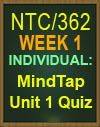 NTC362 MindTap Unit 1 Quiz
